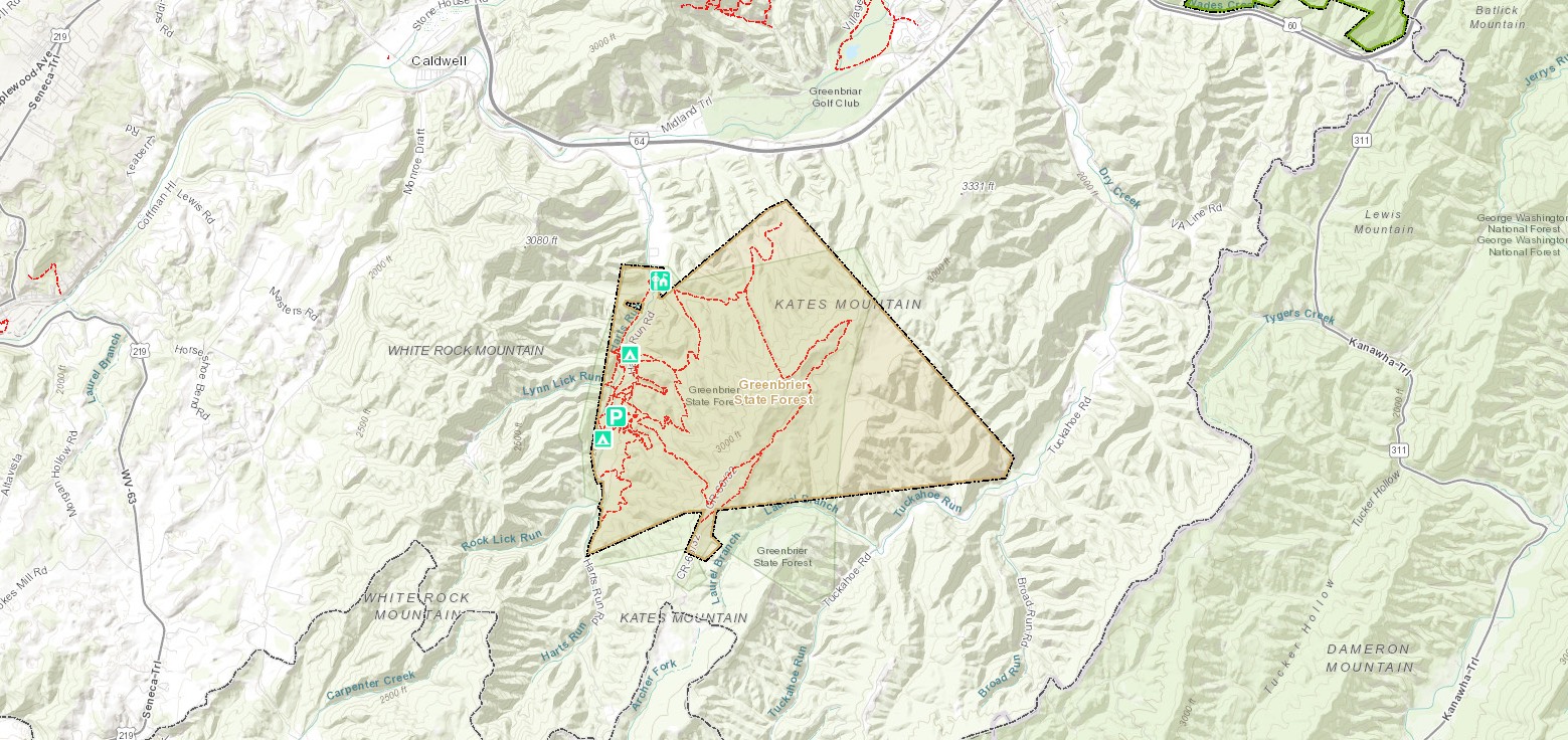 Hunting in Greenbrier State Forest